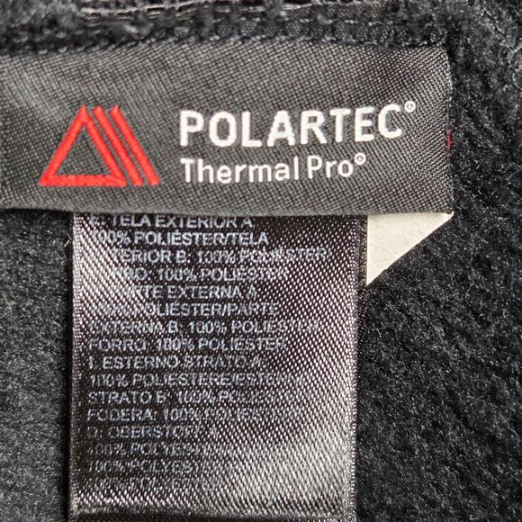 The North Face Women’s Large Polartec Thermal Pro Dark Green Fleece Jacket F12 - Picture 5 of 16